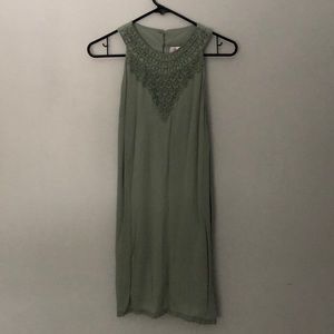 Francesca’s Olive Green Dress